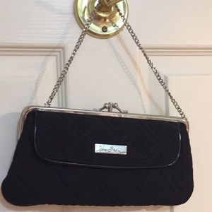 Vera Bradley black quilted purse